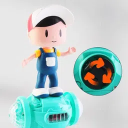 ub toys 360 Degree Rotating Musical Dancing Boy 5D Light & Sound image 3