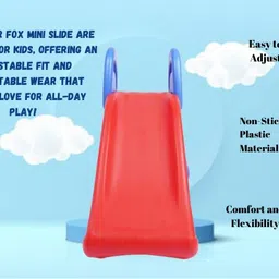dash star Awesome Play Kids Slide is made from durable, non-toxic plastic for safe play image 3