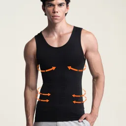 damensch Comfortable Shapewear Men Vest-picture-26