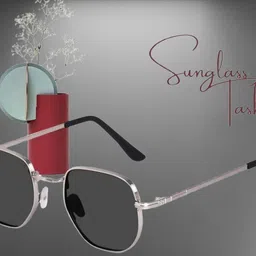 good friends UV Protection, Gradient, Polarized Rectangular Sunglasses (Free Size)-picture-17