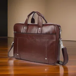 house of common Men & Women Brown Messenger Bag-picture-12