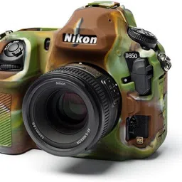 IJJA Camera Silicone Protective Camera Case Cover Compatible with D850 (camouflage) Camera Bag image 3