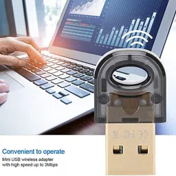 Tobo USB Bluetooth 5.0 Adapter Dongle for PC Laptop Desktop Stereo Music and Call Keyboard Laptop Bluetooth Headphones Headset Speakers Keyboard TD-851WA Bluetooth image 3