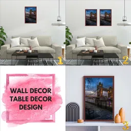 vpf deal Wood Wall Photo Frame image 3