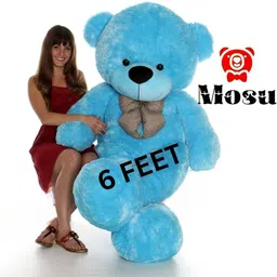mosu Soft Stuffed/Fluffy/Huggable Cute Teddy Bear for Kids and girls (6 feet) - 189 cm image 2