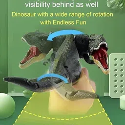 vrux Dinosaur Toys Hand Creative Dino Figure light&sound Dinosaur Grabber Toy image 4