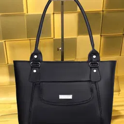 elegant Women Black Shoulder Bag image 1
