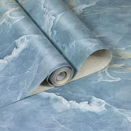 wallvear Vinyl Decorative Blue Wallpaper-picture-42