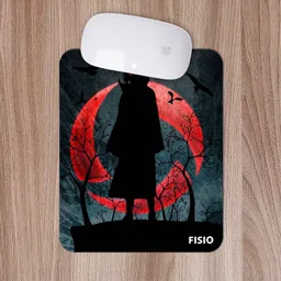 Fisio Printed Anime Mousepad for Laptop Designer Desktop Mat - Itachi Gaming Table mat Mousepad image 3