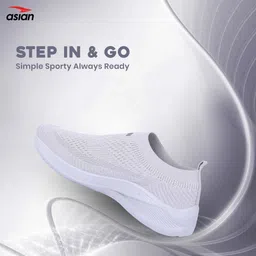 asian Wind-04 Gray Sports, Gym, Training, Running, Trendy Walking Shoes For Men image 2