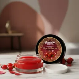 sassy beauty Cherry Lip Balm | Soft Pink Tint with Long-Lasting Hydration Cherry-picture-23