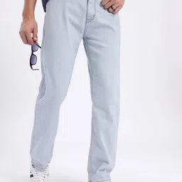 glitchez Men Regular Mid Rise Blue Jeans image 1