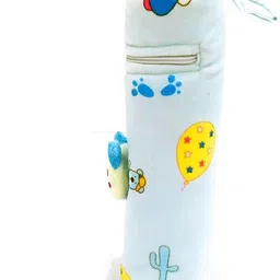 manan shopee Slim Neck Feeders Soft Plush Stretchable Baby Feeding Bottle Cover 125ml image 3