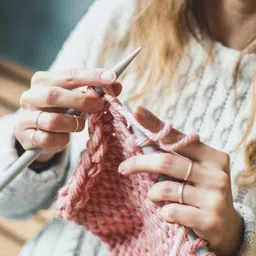 joejoe 12 Piece Wool Ball Hand Knitting Yarn, Crochet Hook Yarn, Art & Craft Multi Color image 4