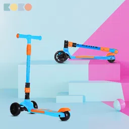 koko Rusty Kick Scooter with Adjustable Height and Portable For Age 3+(Weight: 40kg)-picture-16
