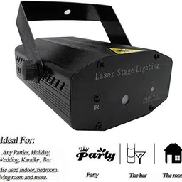 wundervox DJ Lights Effect Mini Laser Projector Stage Lighting Shower Laser Light image 5