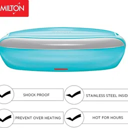 milton Swiftron 260 ml each 2 Containers Lunch Box image 2