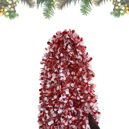 vital creation New_Artificial Merry Christmas Garlands Tinsel for-XMAS Garlands Pack of 10 image 3