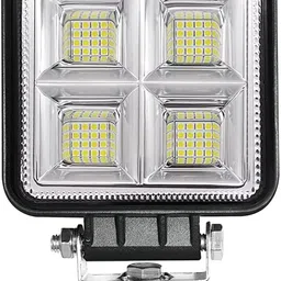 64 Led (128 W, 12V-80V DC, White) Fog Lamp Car, Motorbike LED (12 V, 128 W)-image-18