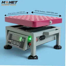 Monet weighing scale 80Kg MS; High Precision ; Portable ; 2 Days Battery Backup_Weight Machine Weighing Scale image 2