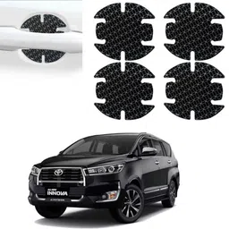 pahwaal Car Door Scratch Protection sticker finger guard (PU) Transparent for Crysta Car Grab handle-picture-26