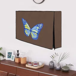 JM Homefurnishings Padded Cover, Dust Cover, etc. for 49 inch Computer Monitor, TV, LCD Monitor, etc. - LEDPBeigeJJ0149IN image 5