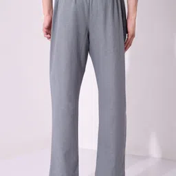 minjar Regular Fit Cotton Blend Woven Casual Pyjama with Dual Pockets & Soft Waistband Men Pyjama image 2