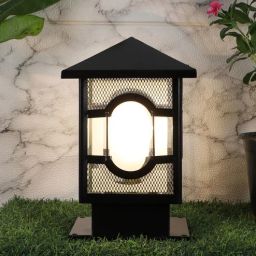 eliante by jainsons lights Tesla Black Iron Gate Light-picture-9