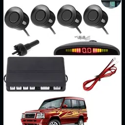 3a featuretail Universal 4 Black Reverse Parking Sensor-AP25N750 Universal 4 Black Reverse Parking Sensor-AP25N750 Parking Sensor image 1