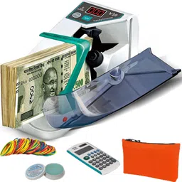 ELCONS V31 LED Display Mini Portable Handy Use Battery/Plug Note Counting Machine image 2