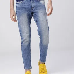 highlander Men Tapered Fit Mid Rise Blue Jeans-picture-31