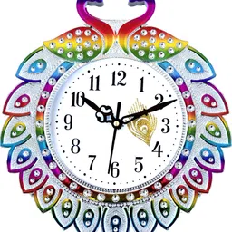 velora creation Analog 25 cm X 23 cm Wall Clock-picture-10