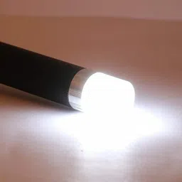 uzala 9050 Rechargeable SUPER bright Torch Black 20 cm Rechargeable mbg 1.3 hrs Torch Emergency Light image 4