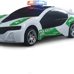 smart boy RC Police Car with Lights & Smoke Effect for Kids M-6886-picture-45