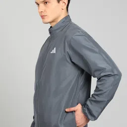 adidas Men Solid Sports Jacket image 3