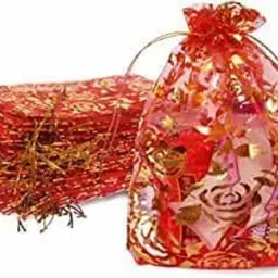 laserbot Girls Red, Gold Potli-picture-19