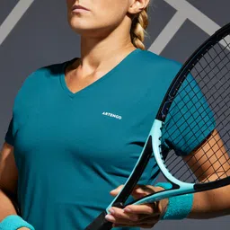artengo Women Tennis T-Shirt - TTS500 Soft Green-picture-15