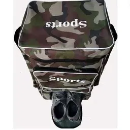 swastik Cricket Kit Bag Sports With Heavy Padded Smooth Zipper (ARMY PRINT)-picture-18
