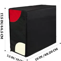 TAXSHVI COMPUTER COVER 3 SET 24 INCH for 24 inch MONITER, KEYBOARD, CPU - DESKTOP COVER image 3