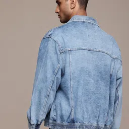 roadster Men Solid Jacket image 2