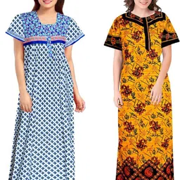 kirtikurties Pack of 2 Women Nighty image 1