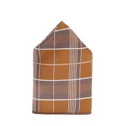 LOUIS STITCH Men Checked Silk Accessory Gift Set image 5