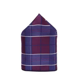LOUIS STITCH Men Checked Silk Accessory Gift Set image 5