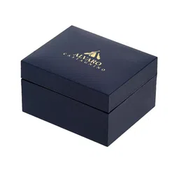 Alvaro Castagnino Men Blue Microfiber Accessory Gift Set image 5