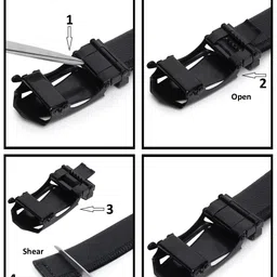 WILD EDGE Unisex Black Accessory Gift Set image 3