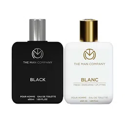 THE MAN COMPANY Set of Blanc & Black Long Lasting No Gas Eau De Toilette - 50 ml each-image-89