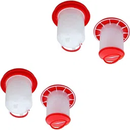 tm&w semi automatic chicken,duck, 1.5kg Feeder-5pcs Pole Mount Bird Feeder image 5