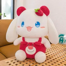 tinytotem Fluffy Rabbit Bunny Soft Toy Teddy Bear Plush Gift for Girlfriend & Kids - 30 cm-picture-25