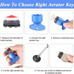 elephantboat Aerator Kit Multi Size Keys Faucet Filter Water Faucet Nozzle image 5