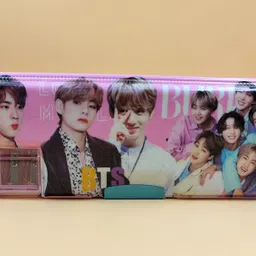 paper bear BTS BTS Art Plastic Pencil Box image 1